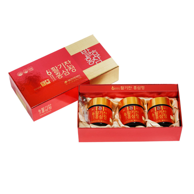 Cao hồng sâm 6 năm tuổi Geumhong 300g (100g x 3lọ)